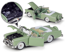 Load image into Gallery viewer, WELLY 1:28 1953 Packard Caribbean Convertible Sports Model Diecast Metal Car
