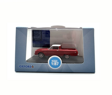 Load image into Gallery viewer, 1:87 1960 Red Falcon Ranchero Pickup Truck Model Diecast Metal Car New Collection
