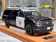 Load image into Gallery viewer, VehicleArt 1:18 2015 Suburban Highway Patrol SUV Model Diecast Resin Car New Collection