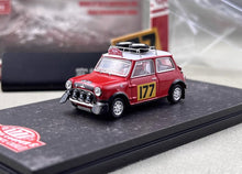 Load image into Gallery viewer, GCD 1:64 Red Mini #177 Morris Cooper S Rallye Sport Model Diecast Metal Car