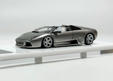 Load image into Gallery viewer, 1:64 CL Grey Murcielago Roadster Convertible Model Diecast Resin Car New Collection