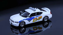 Load image into Gallery viewer, Rollin 1:64 White CHP 2008 Charger Police Sports Model Diecast Metal Car New Collection