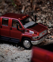 Load image into Gallery viewer, GOC 1:64 Red Topkick C4500 Muscle Pickup Truck Model Diecast Metal Car New Collection