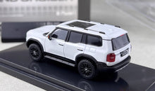 Load image into Gallery viewer, Model1 1:64 White Land Cruiser LC250 SUV Off Road Model Metal Diecast Car New Collection