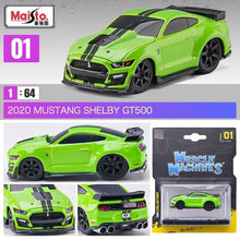 Load image into Gallery viewer, Maisto 1:64 Green 2020 Shelby GT500 Sports Model Toy Diecast Metal Car BN