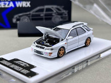 Load image into Gallery viewer, ATS 1:64 White IMPREZA WRX STI GC Wagon Sport Open Model Diecast Metal Car New Collection