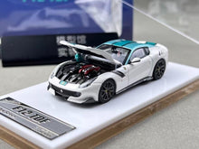 Load image into Gallery viewer, SH 1:64 White Decal F12 TDF V12 Racing Sports Model Diecast Metal Car New Collection