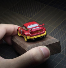 Load image into Gallery viewer, MM 1:64 Red RWB 964 #17 Racing Sports Model Diecast Metal Car New Collection