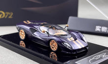Load image into Gallery viewer, Mirage 1:64 Purple P72 Racing Sports Model Diecast Metal Car New Collection