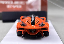 Load image into Gallery viewer, DMH 1:64 Orange Project Evo Racing Sports Model Diecast Metal Car New Collection