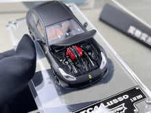 Load image into Gallery viewer, PK 1:64 Matte Black GTC4 Lusso Coupe Racing Sports Model Diecast Metal Car New Collection
