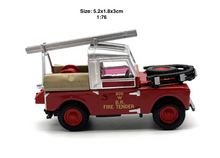 Load image into Gallery viewer, 1:76 1950 88 SUV Fire Truck Vintage Classic Model Diecast Metal Car