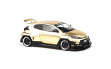 Load image into Gallery viewer, XCARTOYS 1:64 Gold Pandem GR Yaris Racing Sports Model Diecast Metal Car New