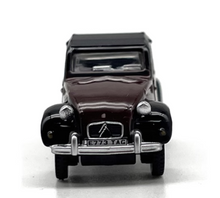 Load image into Gallery viewer, 1:76 Black 2CV Classic Vintage Model Diecast Metal Car