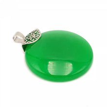 Load image into Gallery viewer, Nature Jade Peace Round Pendant Necklace Gift Jewelry charm Blessing Lucky new b