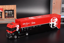 Load image into Gallery viewer, Maxwell 1:64 Scania S730 Enclosed Double Deck Truck Model Diecast Metal Car
