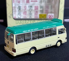 Load image into Gallery viewer, Model1 1:64 Green Coaster Hongkong Light Bus 96A Van Model Diecast Metal Car