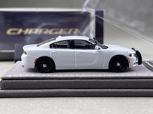 Load image into Gallery viewer, Elite 1:64 White Police Charger SRT Sedan Sports Model Diecast Metal Car New Collection