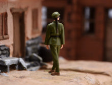 Load image into Gallery viewer, 1:64 Painted Figure Model Miniature Resin Diorama Toy Sand Lady Man Soldier