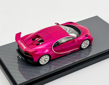 Load image into Gallery viewer, YM 1:64 Pink Chiron CRL Super Racing Sports Model Diecast Resin Car New Collection