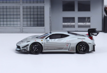 Load image into Gallery viewer, Star 1:64 Grey 458 GT LBWK Racing Sports Model Diecast Metal Car New
