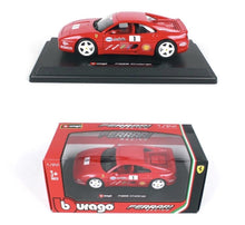 Load image into Gallery viewer, Bburago 1:24 Red F355 Challenge Racing Sports Model Toy Diecast Metal Car BN