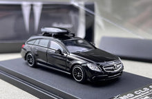 Load image into Gallery viewer, BM 1:64 Black CLS 63 X218 Wagon Touring Sports Model Diecast Metal Car New Collection