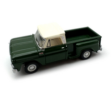 Load image into Gallery viewer, 1:87 1965 Dark Green Classic Pickup Truck Sports Model Diecast Metal Car New Collection