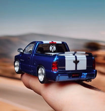 Load image into Gallery viewer, GCD 1:64 Plating Blue RAM SRT-10 Pickup Truck Sports Model Diecast Metal Car