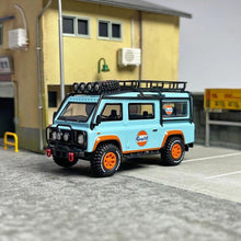 Load image into Gallery viewer, Master 1:64 Blue Gulf Defender Van Camper Sport Model Diecast Metal Car
