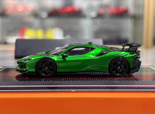 Load image into Gallery viewer, U2 1:64 Green SF90XX Stradale Racing Sports Model Diecast Resin Car New Collection
