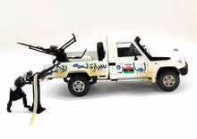 Load image into Gallery viewer, RM 1:64 White LC79 Pickup Truck Accessory Middle East Model Diecast Metal Car