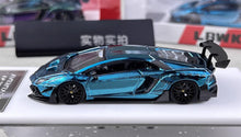 Load image into Gallery viewer, Star 1:64 Blue Carbon LBWK LP700-4 Aventador Sport Model Diecast Metal Car New Collection