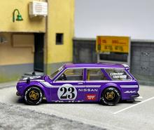 Load image into Gallery viewer, MINIGT 1:64 Datsun KAIDO Wagon 510 Racing Sports Model Diecast Metal Car