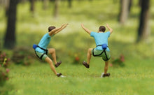 Load image into Gallery viewer, 1:64 Painted Figure Model Miniature Resin Diorama Sand Hiker Climber Backpacker New Collection