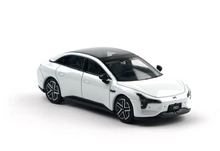 Load image into Gallery viewer, XCARTOYS 1:64 White Xpeng Mona M03 EV Sedan Sports Model Diecast Metal Car New Collection