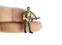 Load image into Gallery viewer, 1:64 Painted Figure Model Miniature Resin Diorama Sand Armed Forces Soldier Toy