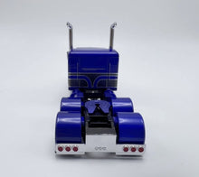 Load image into Gallery viewer, 1:64 596 Blue Peterbilt W983 379 Truck Tractor Model Diecast Metal Car New Collection