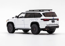 Load image into Gallery viewer, GCD 1:64 White Sequdia XK80 TRD Pro SUV ORV Sports Model Diecast Metal Car New Collection