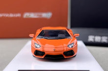 Load image into Gallery viewer, VA 1:64 Orange Aventador LP700-4 Sports Model Diecast Metal Car New Collection