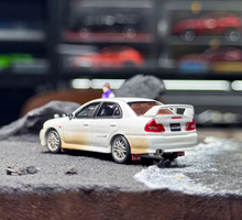 Load image into Gallery viewer, MH 1:64 White Lancer Evolution EVO IV GSR Sports Model Diecast Metal Car New Collection
