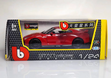 Load image into Gallery viewer, Bburago 1:24 Red JDM 2017 GTR R35 Racing Sports Model Diecast Metal Car New Collection