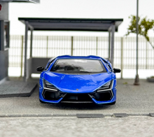 Load image into Gallery viewer, MINIGT 1:64 Blue Eleos Revuelto Racing Sports Model Diecast Metal Car New Collection