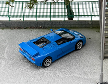 Load image into Gallery viewer, MINIGT 1:64 Blue Bugatti EB110 Super Sports Model Diecast Metal Car New Collection