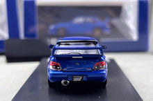 Load image into Gallery viewer, 1:64 Furuya Blue Impreza WRX STI IX 9 GD Sedan Model Diecast Metal Car New Collection