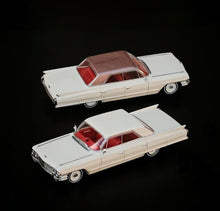 Load image into Gallery viewer, MK 1:64 White Deville American Muscle Lowrider Sport Model Diecast Metal Car