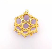 Load image into Gallery viewer, Nature Jade Snowflake Pendant Necklace Gift Jewelry charm Blessing Lucky New