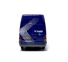 Load image into Gallery viewer, 1:76 Blue Railway Transit Delivery Van LWB Model Diecast Metal Car New Collection