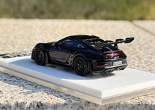 Load image into Gallery viewer, SOLO 1:64 Black 2021 911 GT3 RS 992 Racing Sports Model Diecast Resin Car New