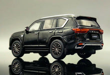 Load image into Gallery viewer, GCD 1:64 Black LX600 SUV Off Road Sports GR Model Diecast Metal Car Box New